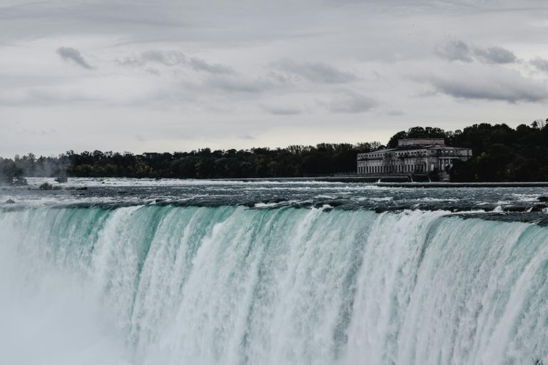 A View of the Niagara Falls